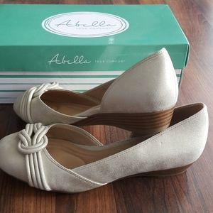 Abella Farrah Metallic Gold, size 7